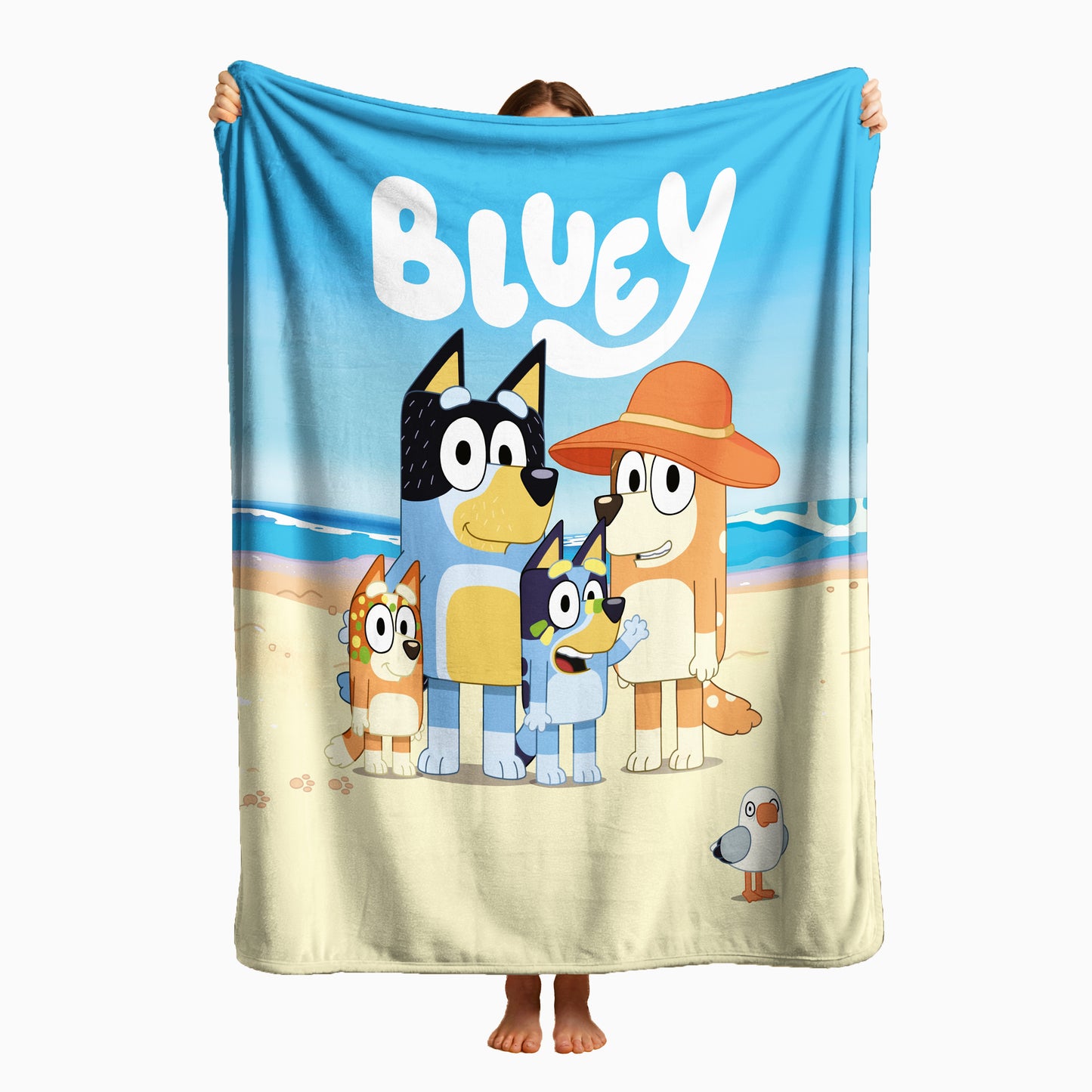 COBIJA BLUEY PLAYA 180X160CM