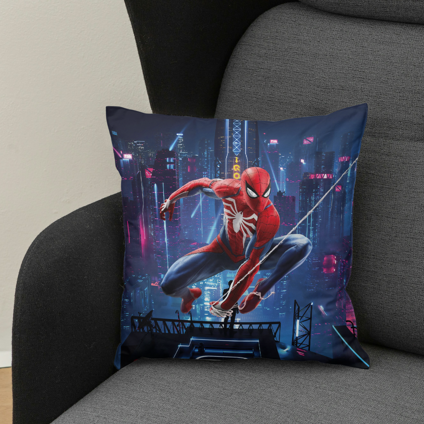 COJIN SPIDERMAN 45x45cm