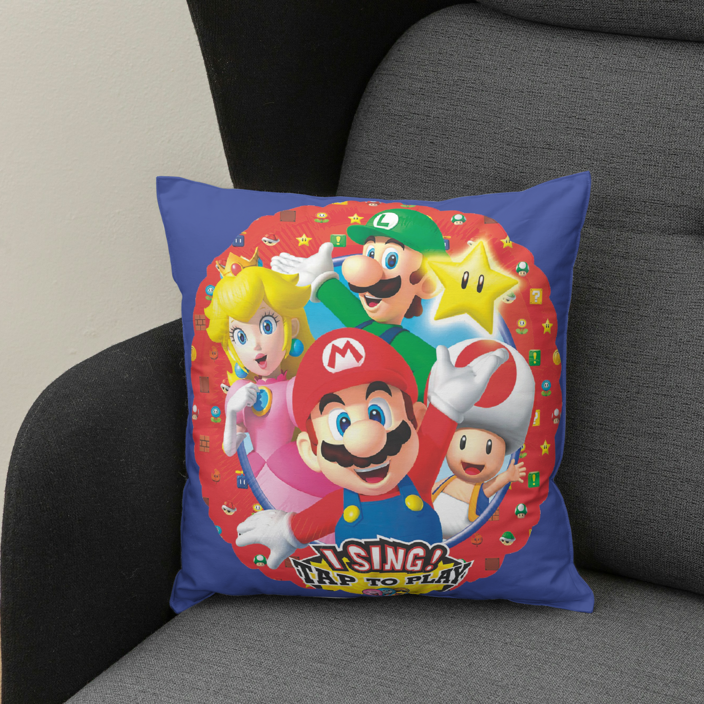 COJIN MARIO BROS 45x45cm