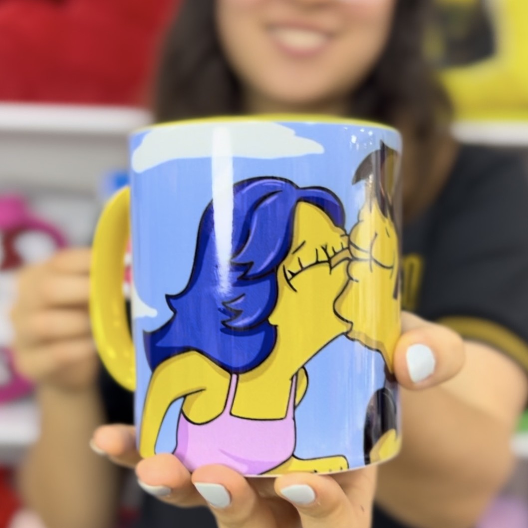 MUG HOMERO Y MARGE
