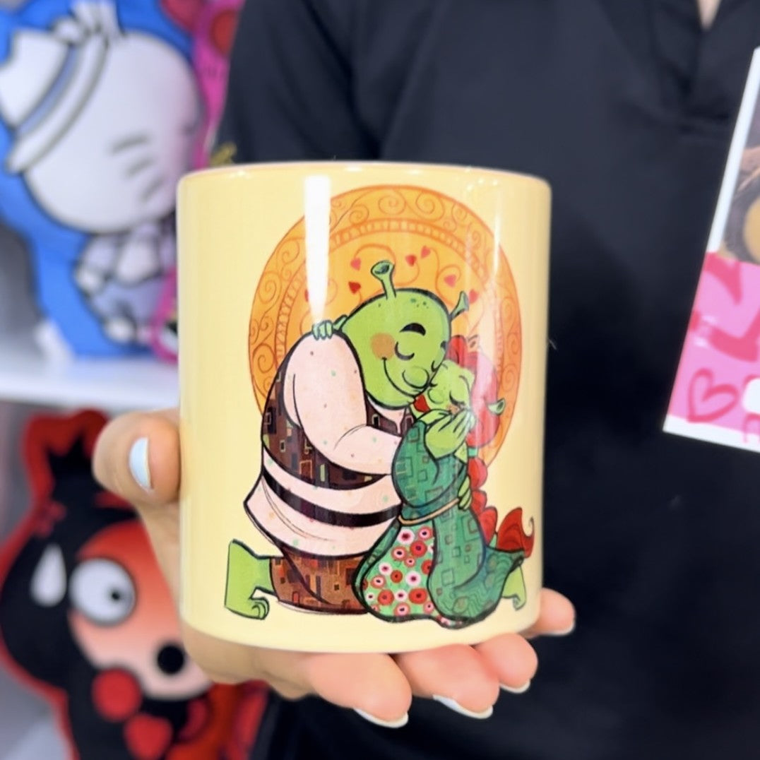 MUG SHREK Y FIONA