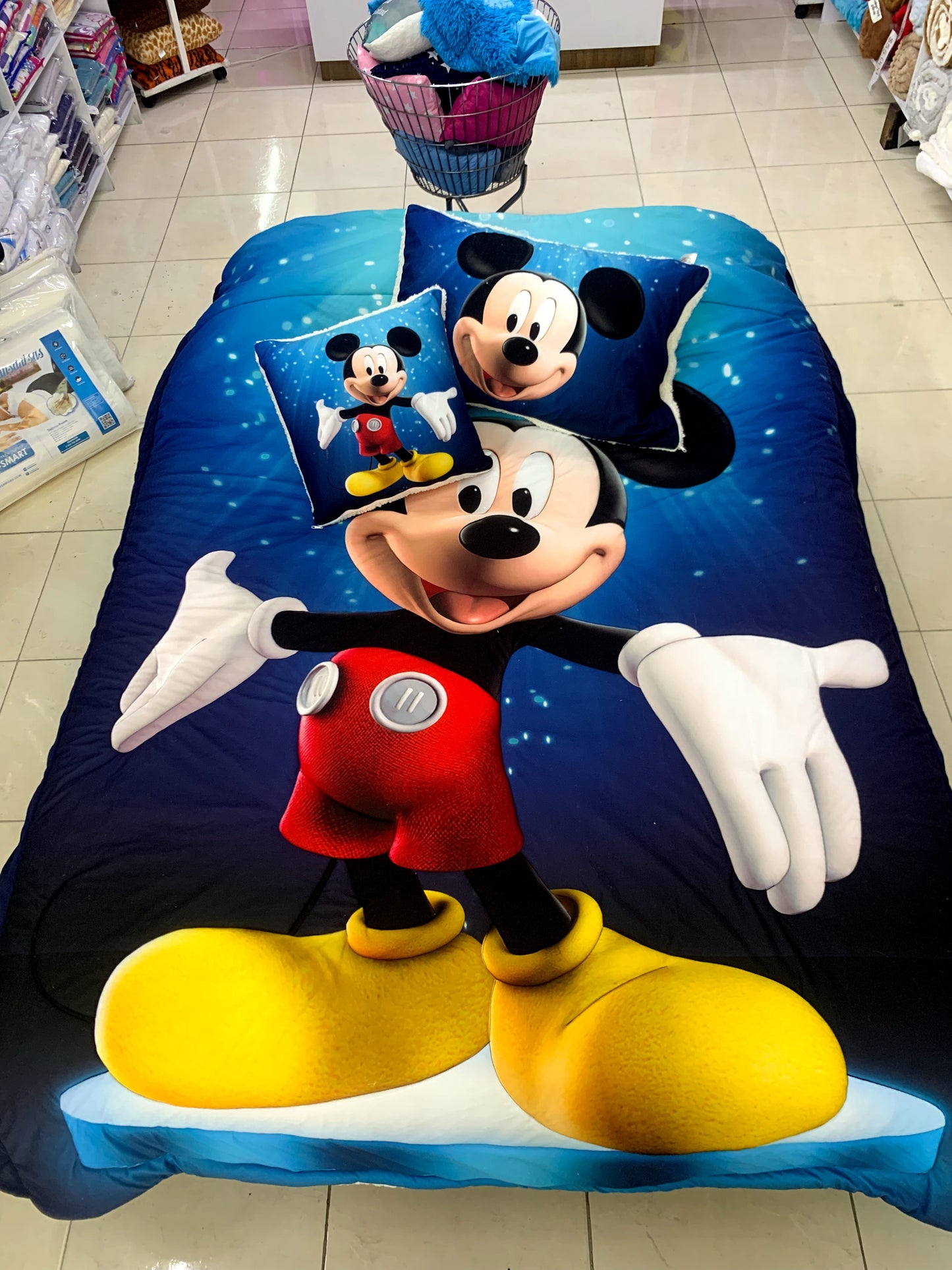 EDREDON MICKEY AZUL