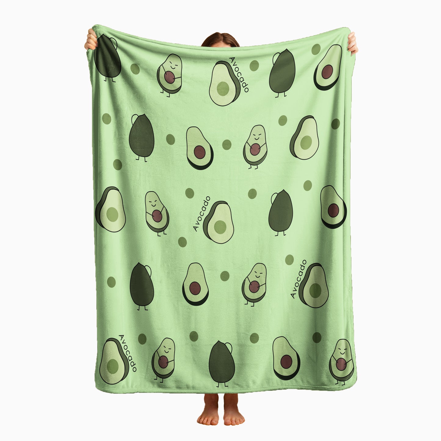 COBIJA AGUACATE 180X160CM