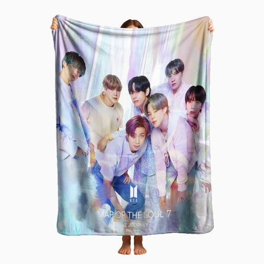 COBIJA BTS LILA 180X160CM