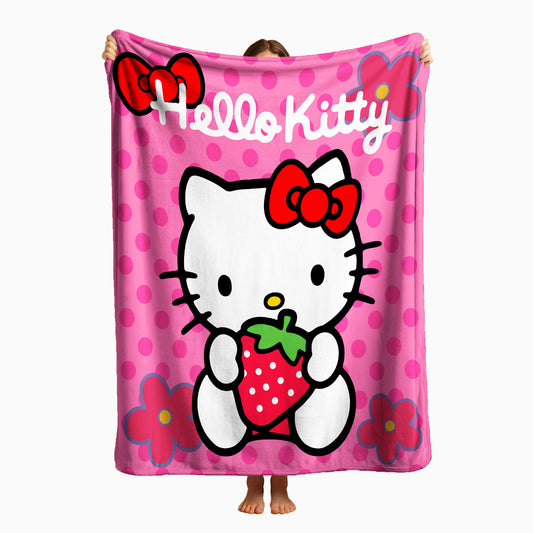 COBIJA HELLO KITTY 180X160CM
