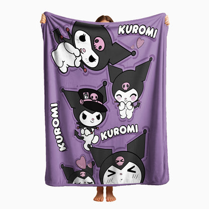 COBIJA KUROMI LILA 180X160CM