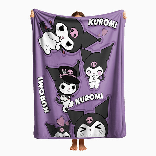 COBIJA KUROMI LILA 180X160CM