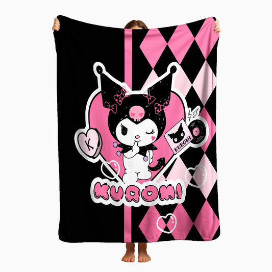 COBIJA KUROMI ROMBOS 180X160CM