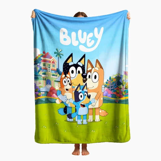 COBIJA BLUEY CASA 180X160CM