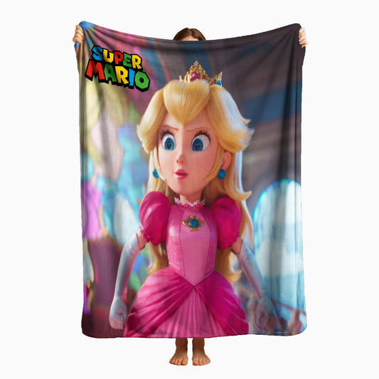 COBIJA PRINCESA PEACH 180X160CM