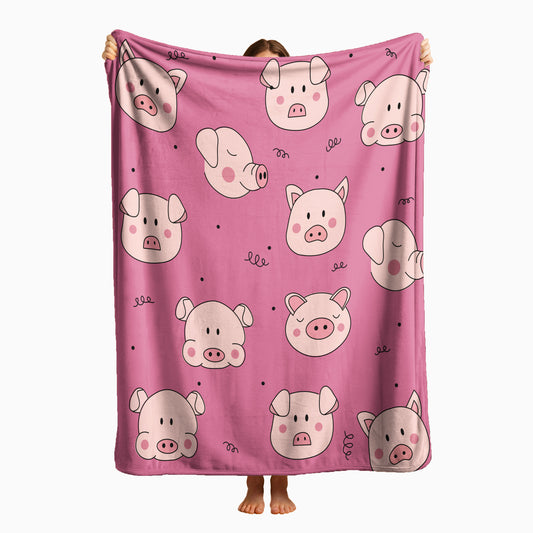 COBIJA MARRANITOS FUSCIA 180X160CM
