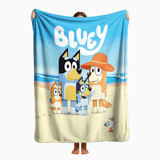 COBIJA BLUEY PLAYA 180X160CM