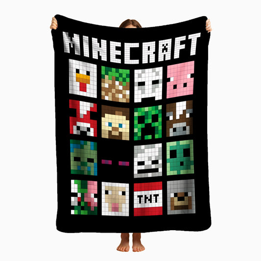 COBIJA MINECRAFT 180X160CM