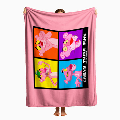 PANTERA ROSA Cobija 180X160cm