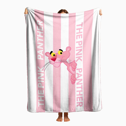 COBIJA PANTERA ROSA 180X160CM