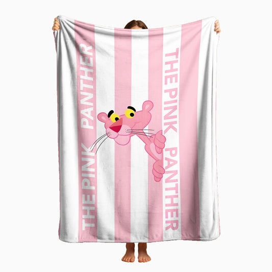 COBIJA PANTERA ROSA 180X160CM