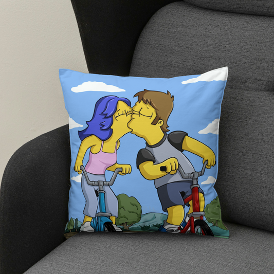 COJIN HOMERO Y MARGE 45x45cm