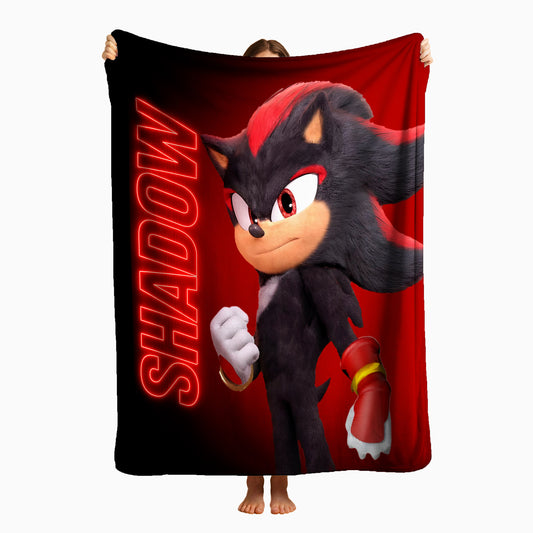 COBIJA SHADOW THE HEDGEHOG 180X160CM