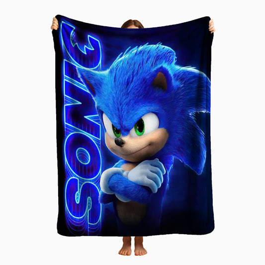 COBIJA SONIC THE HEDGEHOG 180X160CM