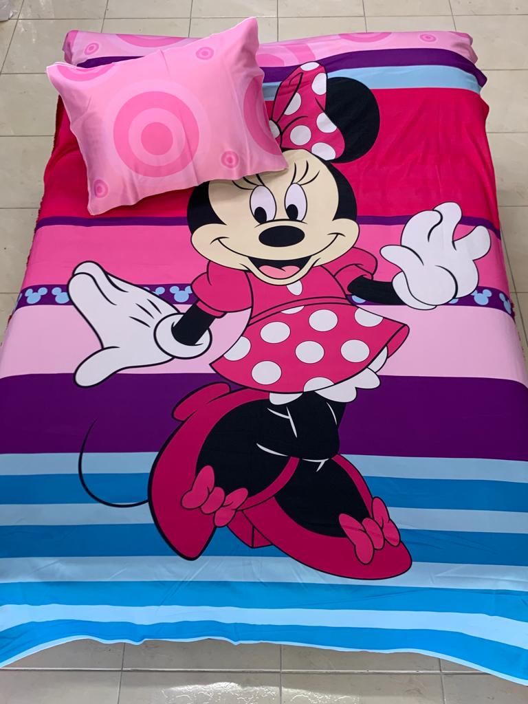 EDREDON MINNIE ROSA